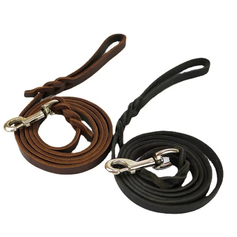 Elevyt Spindrift Braided Leather Lead